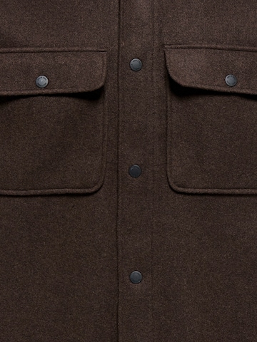 Only & Sons Regular fit Between-Season Jacket 'ONSAsh' in Brown