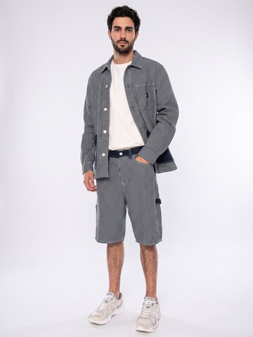 Baggy Jeans 'JAIMIE RLXD CARP SHORT CJ6053 DENIM DARK' di TOMMY HILFIGER in blu: frontale