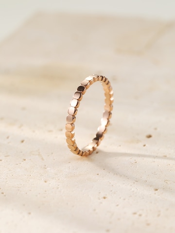 Hey Happiness Ring 'Stacked Bead' in Gold