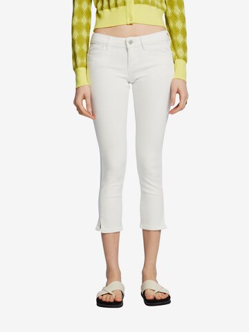 ESPRIT Skinny Jeans in Wit: voorkant