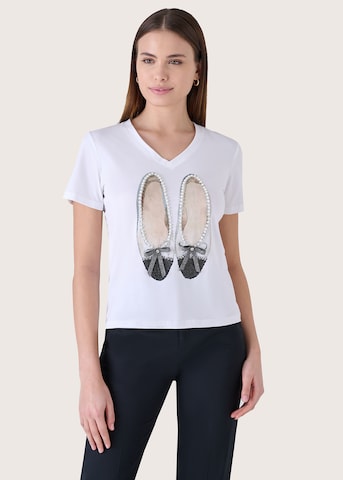 T-shirt 'Seria' Camomilla en blanc : devant