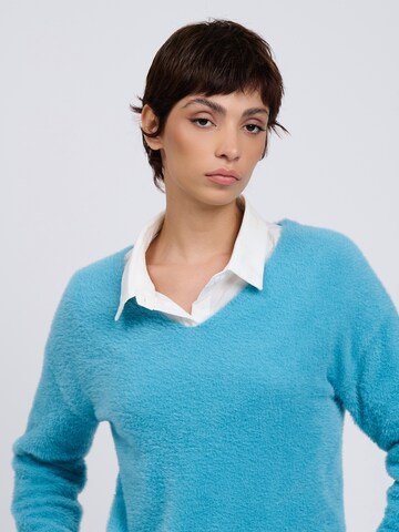 Influencer - Jersey en azul