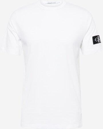 Calvin Klein Jeans Shirt in White: front