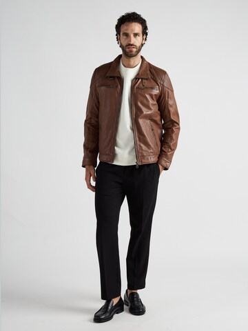 JCC Lederjacke in Braun