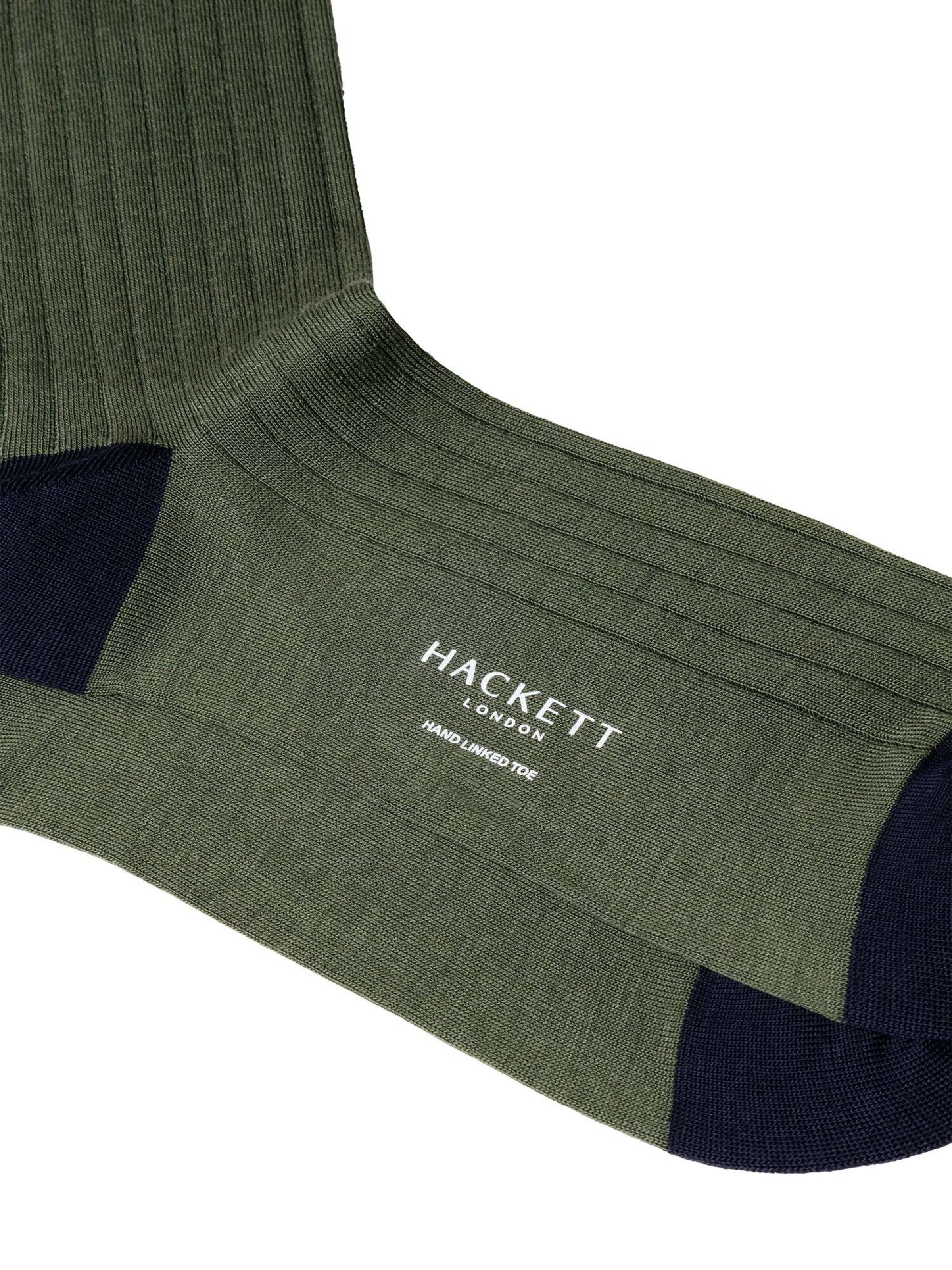 Hackett London Socks ' MERINO SOCKS ' in Green