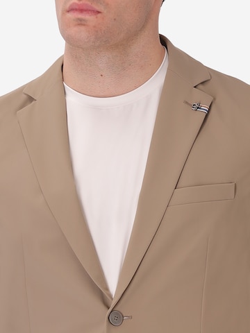 Distretto12 Slim Fit Sakko in Beige