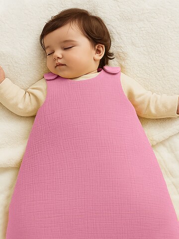 Sac de couchage 'Organic Cotton Winter Sleeping Bag' PAPATE en rose