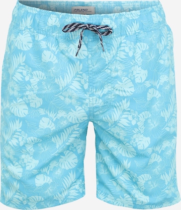 Shorts de bain BLEND en bleu : devant