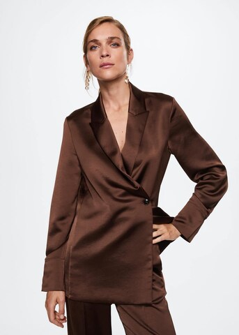 Blazer 'Hana' MANGO en marron : devant