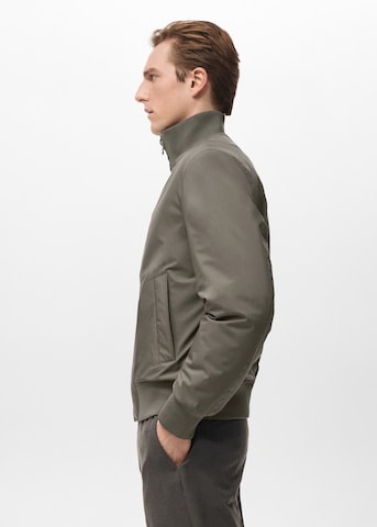 MANGO MAN Between-Season Jacket 'Ollie' in Green