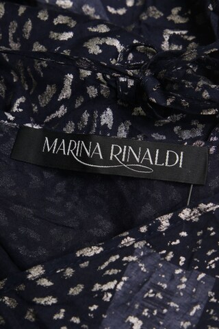Marina Rinaldi Bluse XXXL in Blau