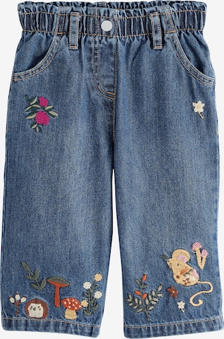 mėlyna Next Laisvas Džinsai: priekis