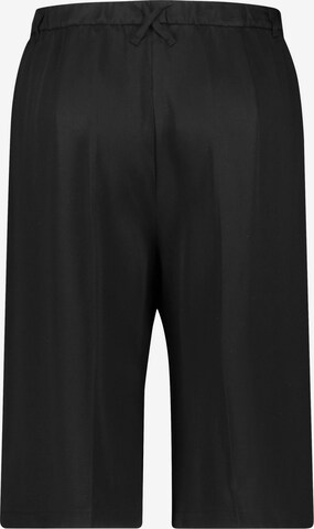 Wide leg Pantaloni de la SAMOON pe negru