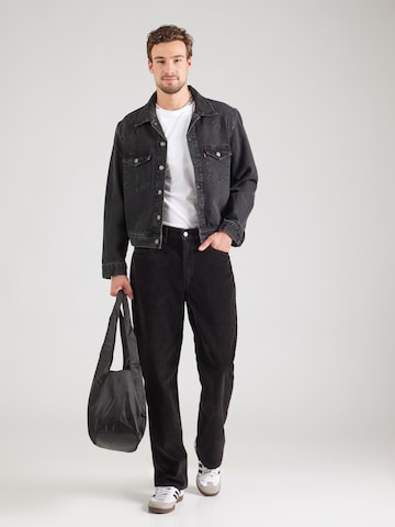 LEVI'S ® Kevad-sügisjope 'Western Trucker', värv must