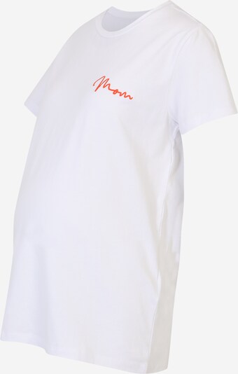 Mamalicious Curve Shirt in Orange / White, Item view