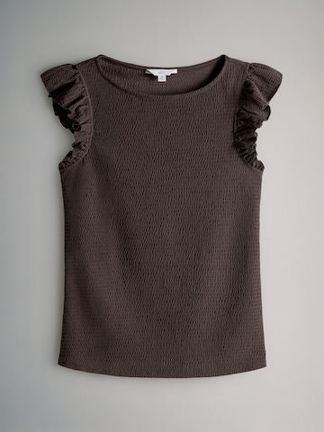 The Set Тениска в кафяво