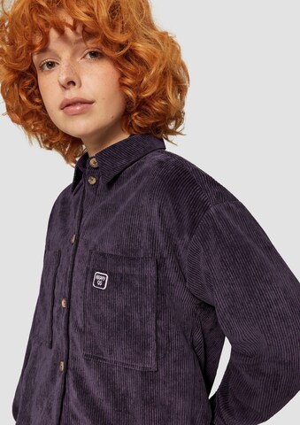 Veste mi-saison QS en violet