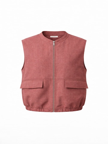 WEARABLE STORIES - Chaqueta de entretiempo 'Jade' en rojo: frente