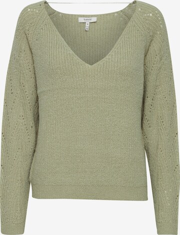 b.young Sweater 'OMIKKA' in Green: front