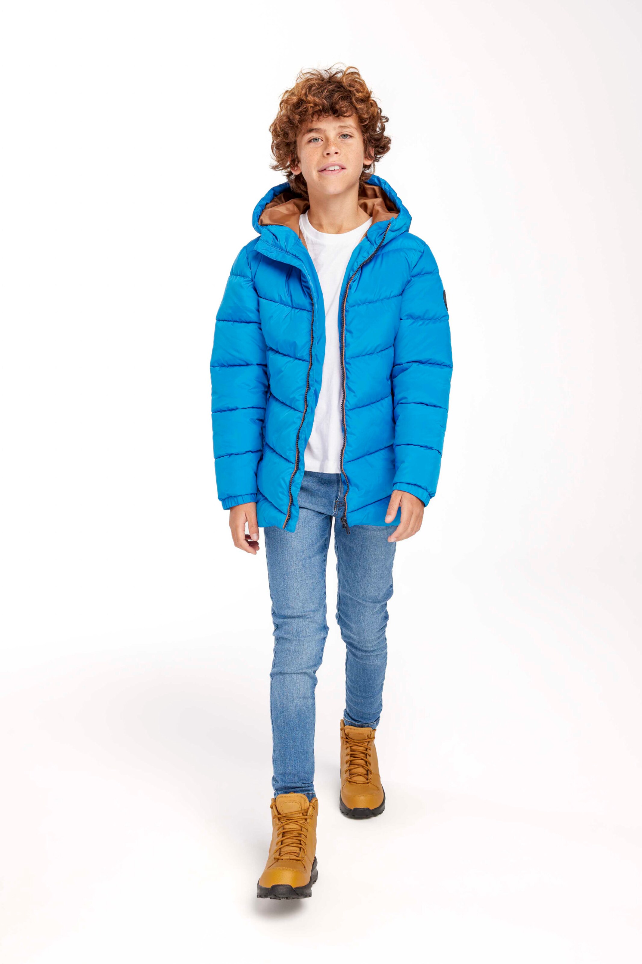 MINOTI Winterjacke in Blau: Vorderseite