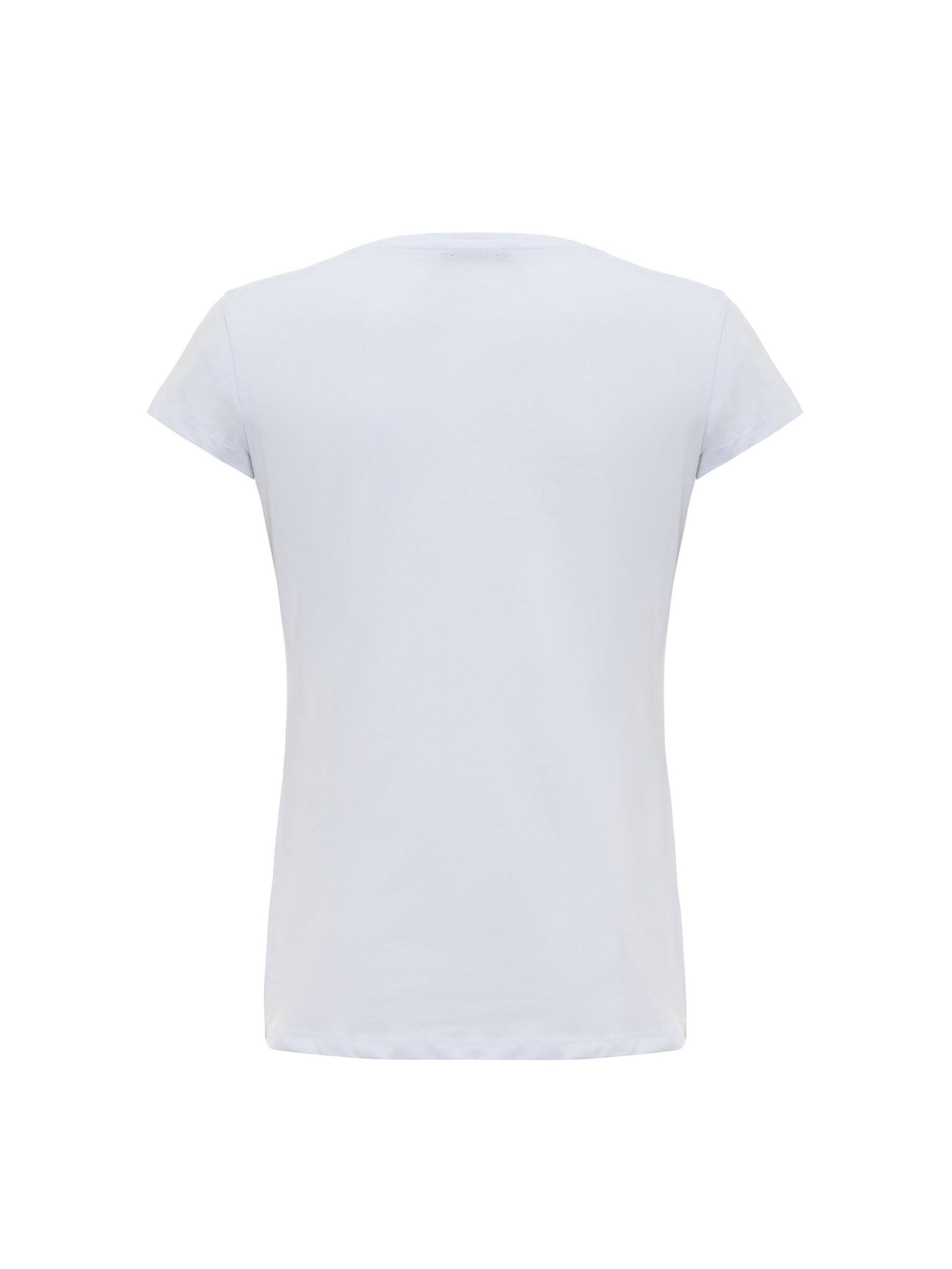 CIPO & BAXX T-SHIRT 'WT341' mit auffälligem Allover-Muster in Weiß
