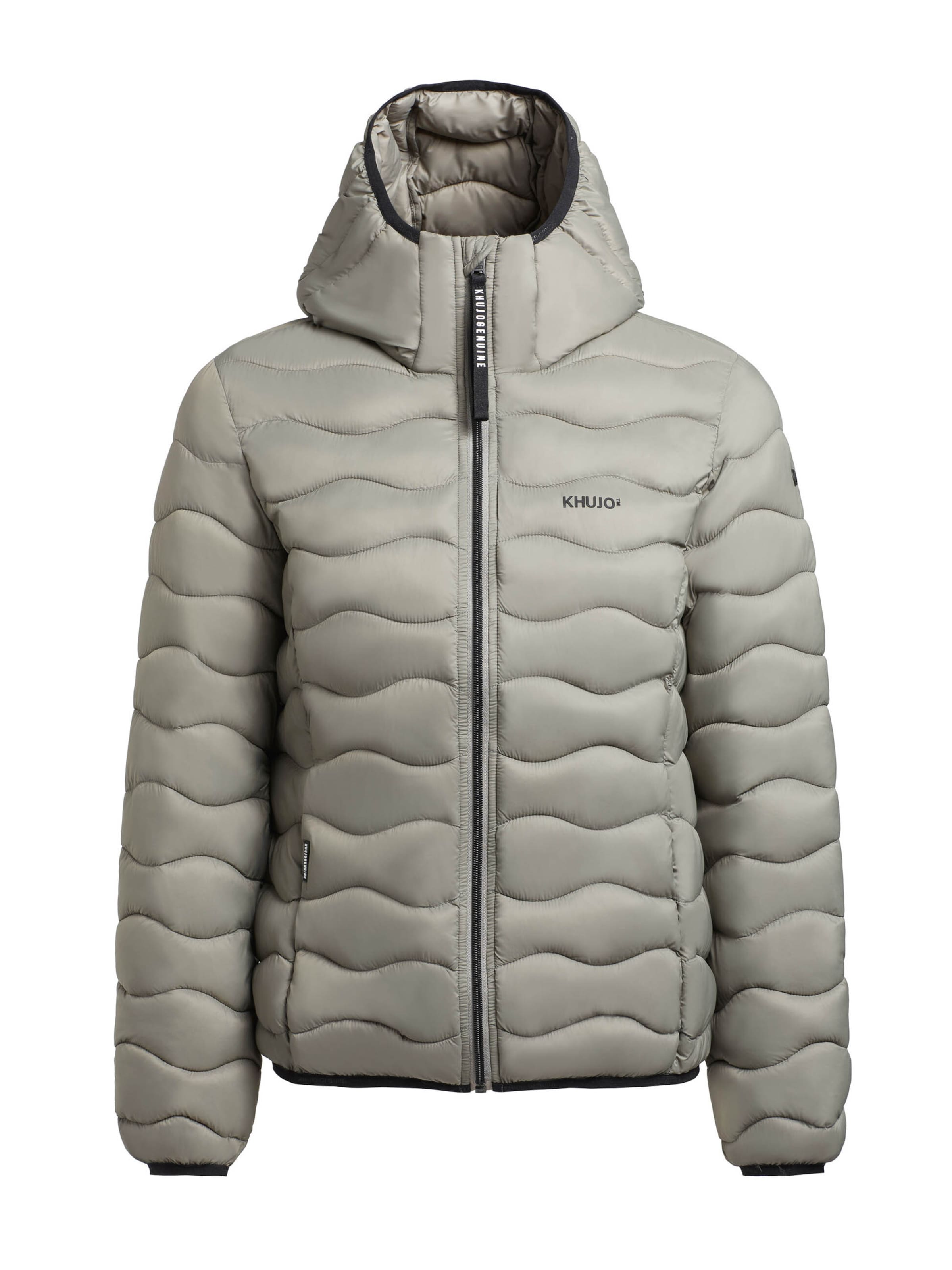 khujo Jacke 'Nanna2' in Grün: Vorderseite