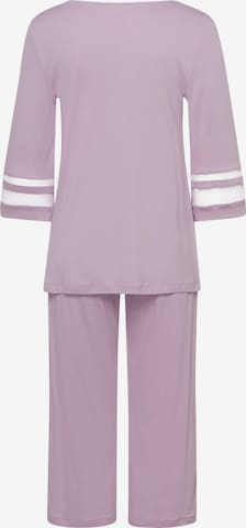 Hanro Pyjama 'Delia' in Lila