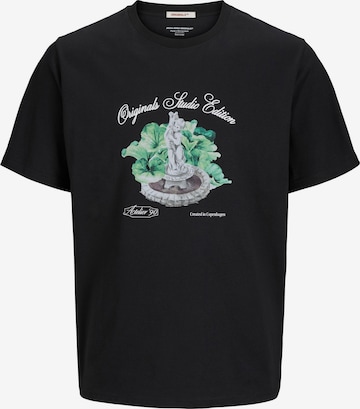 T-Shirt Jack & Jones Plus en noir : devant