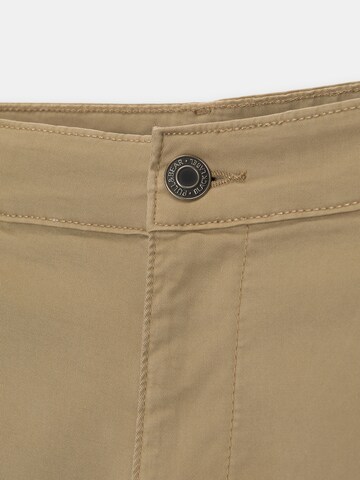 Loosefit Pantalon cargo Pull&Bear en beige