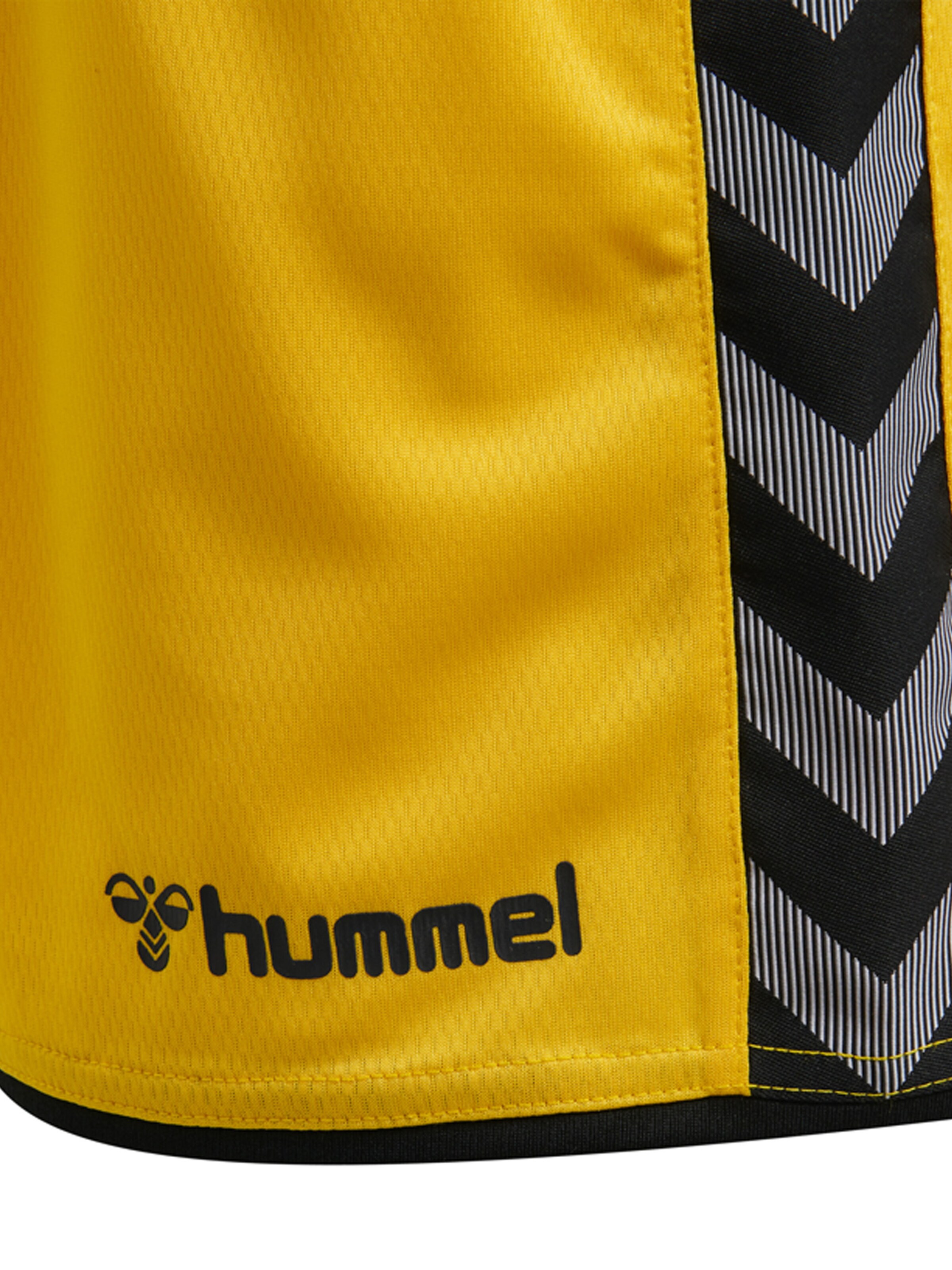 Hummel Regular Workout Pants 'Poly' in Yellow