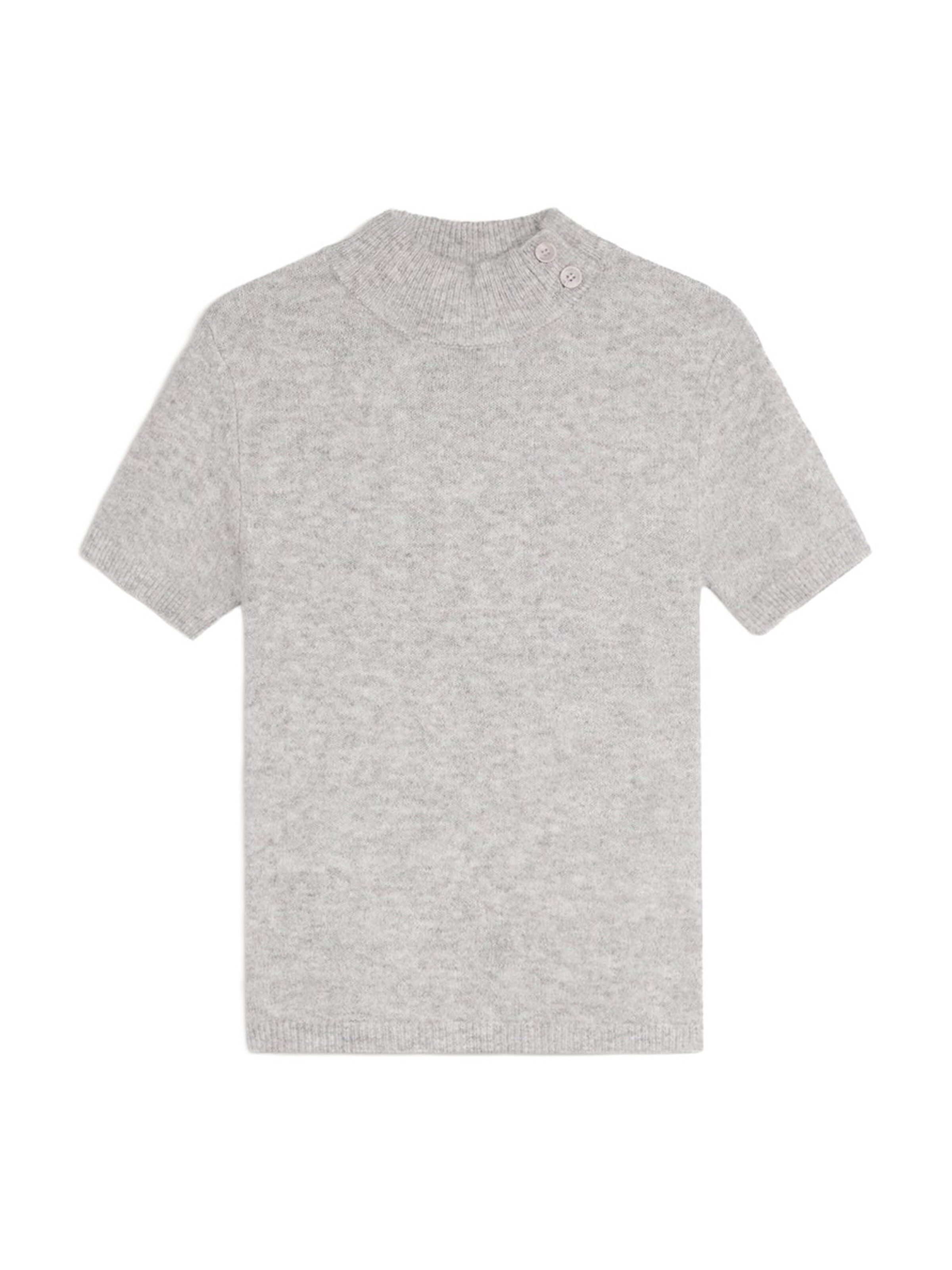 Bershka Sweater in Grey: front