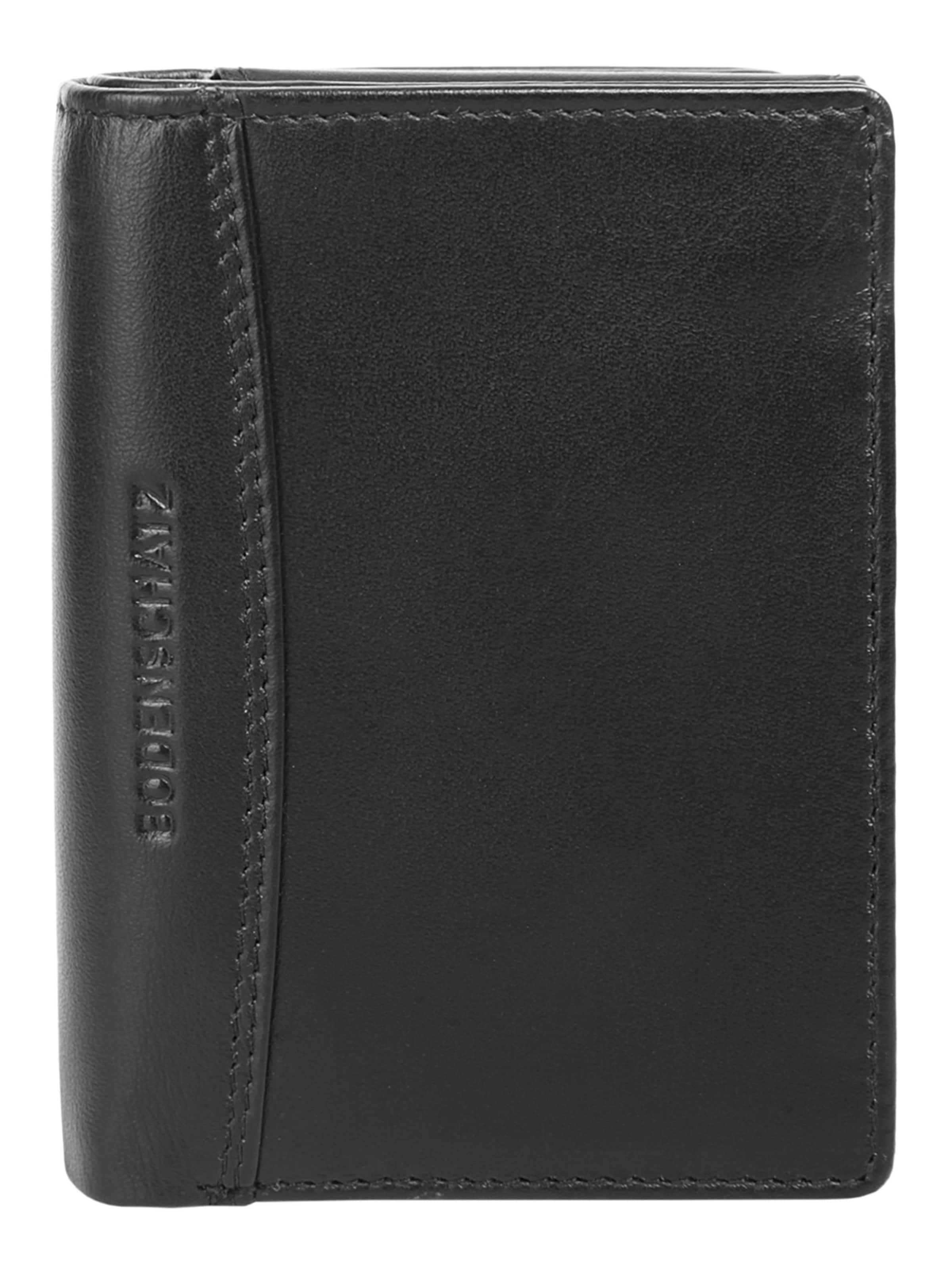 BODENSCHATZ Portemonnaie 'PRINESS'‌‌‌‌ in Schwarz: Vorderseite