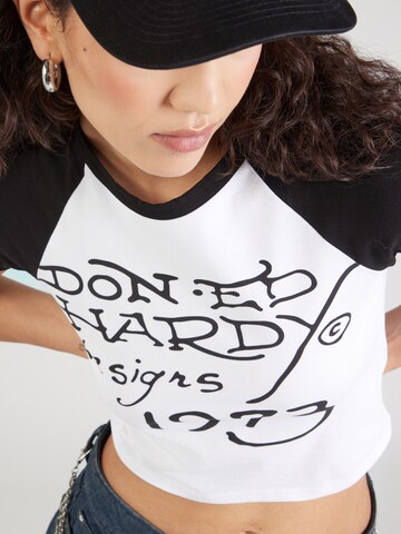 Ed Hardy Тениска в бяло