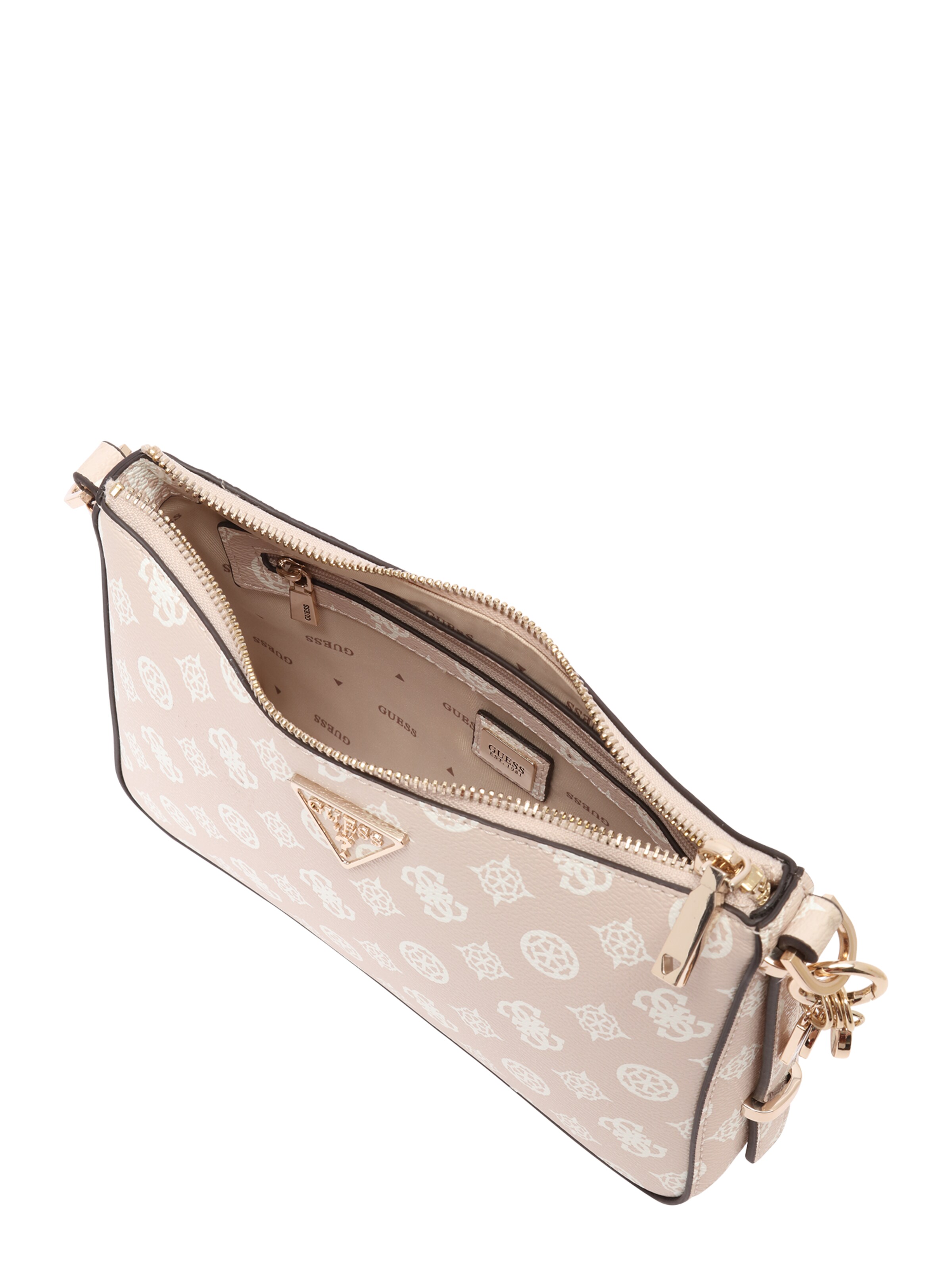 GUESS Olkalaukku 'Erica' värissä beige