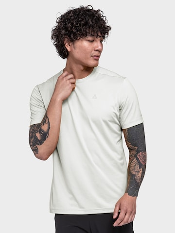T-Shirt fonctionnel 'Chipoma' Schöffel en blanc : devant