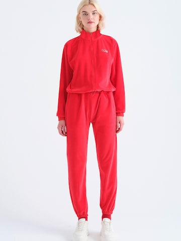 Rockupy Trainingsanzug 'Vinaya' in Rot: Vorderseite
