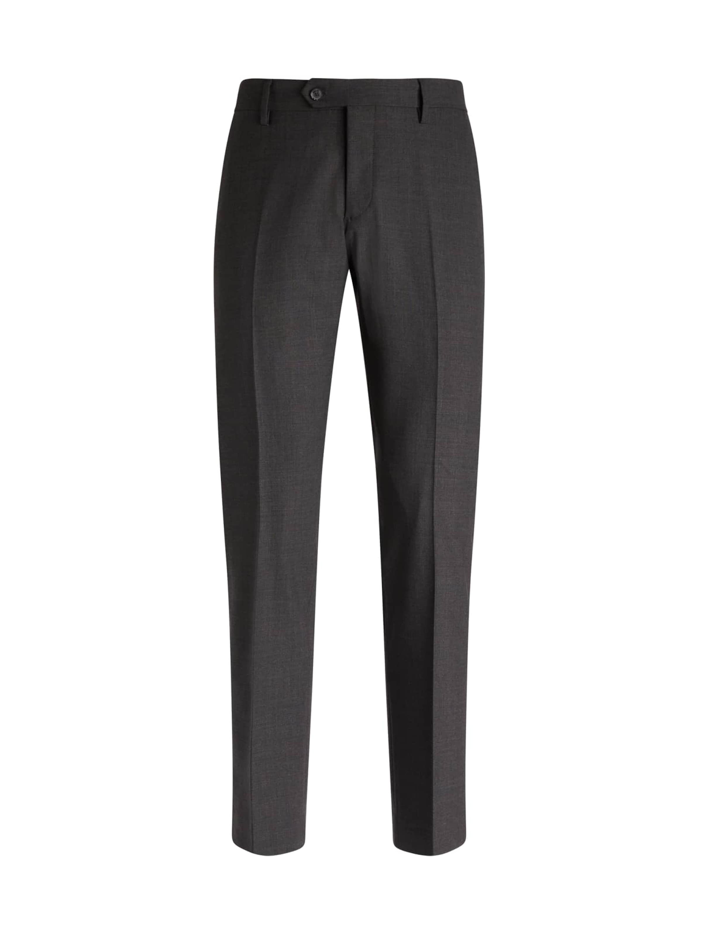 Boggi Milano Regular Pantalon in Grijs: voorkant