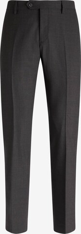 Boggi Milano Regular Pleated Pants in Grey: front