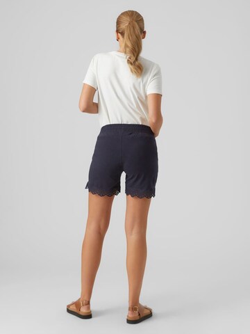 MAMALICIOUS Regular Shorts 'Maya' in Blau