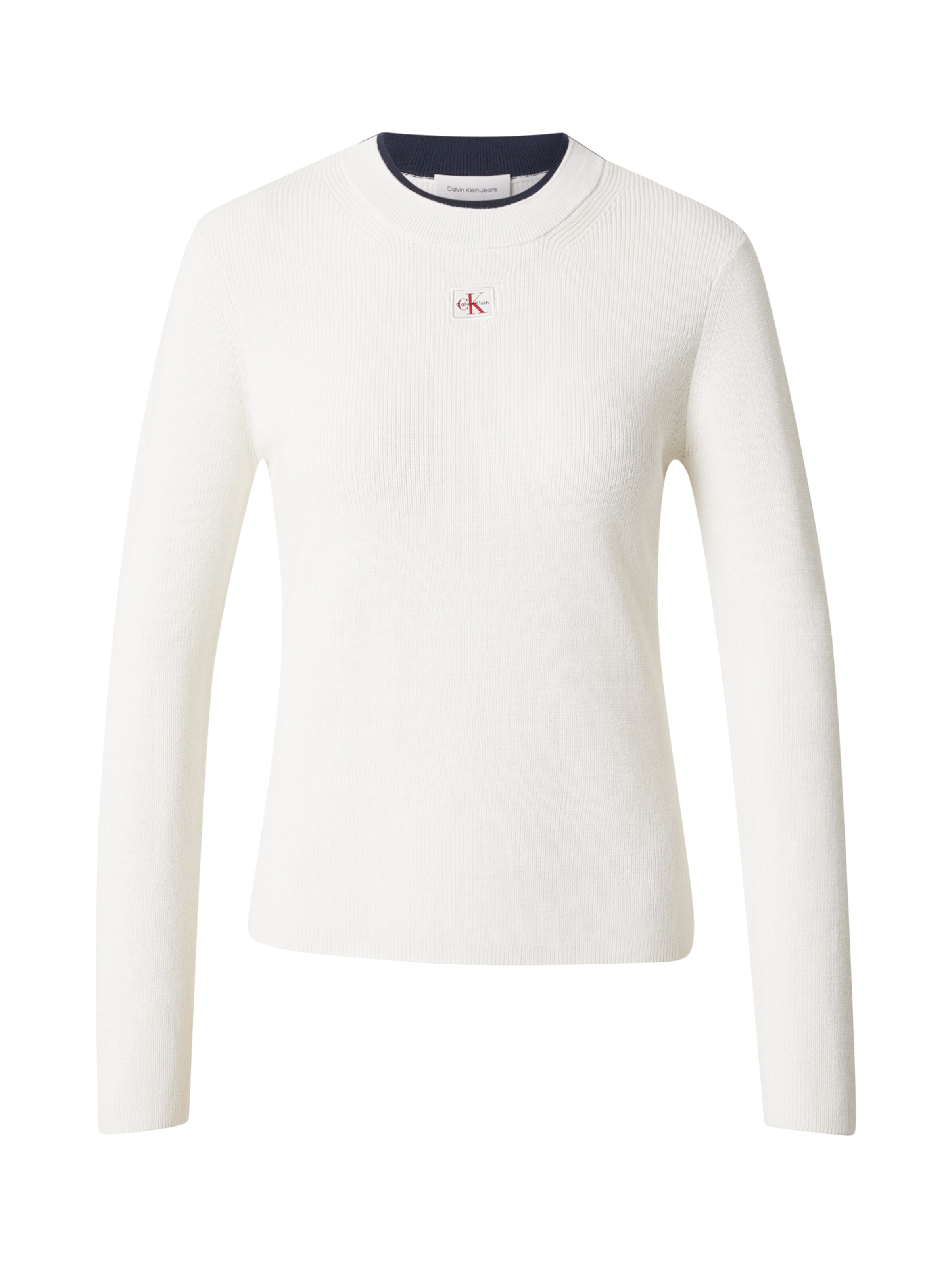 Calvin Klein Jeans Свитер в Белый: спереди