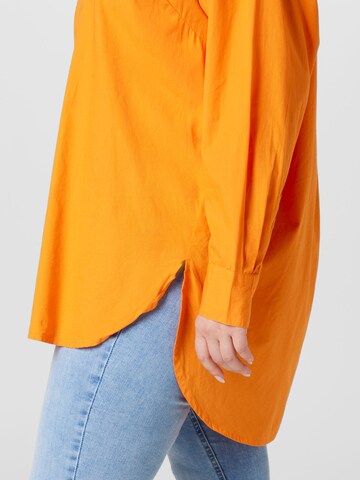 ONLY Carmakoma Blouse 'MINSA' in Orange