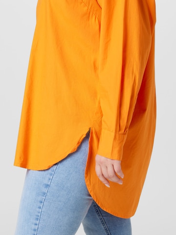 ONLY Carmakoma Blouse 'MINSA' in Oranje