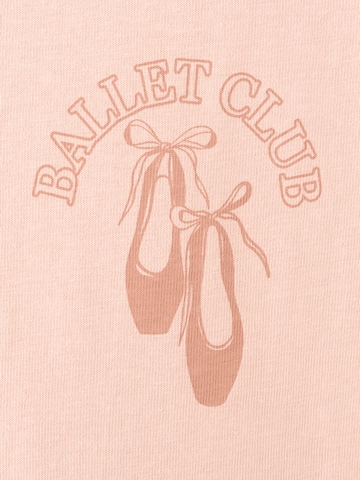 Tricou 'RIN' de la MANGO pe roz