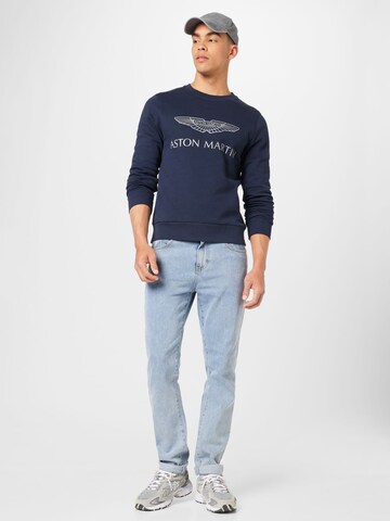 Hackett London Sweatshirt i blå