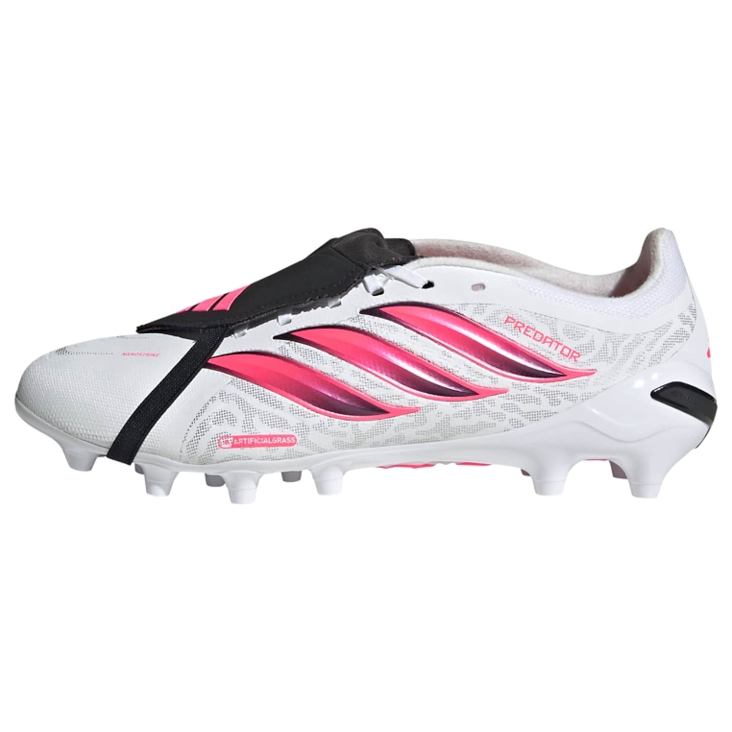 ADIDAS PERFORMANCE Kopačky 'Predator League Fold-Over' ve velikosti 41-41,5 - světle růžová / tmavě růžová / černá / bílá, Produkt