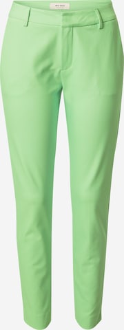 MOS MOSH Slim fit Pants in Green: front