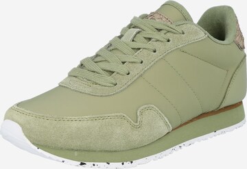 Sneaker bassa 'Nora' di WODEN in verde: frontale