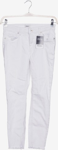 ONLY Jeans in 30-31 in White: front