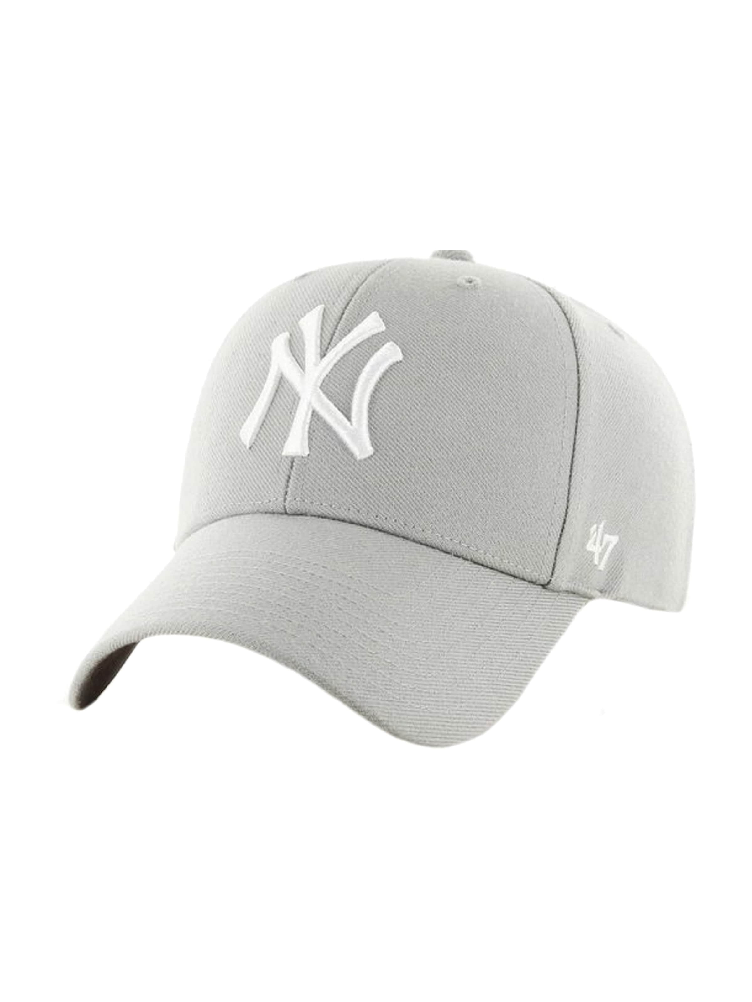 47 Cap in Grey: front