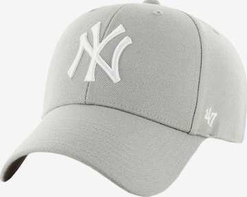 47 Cap in Grey: front